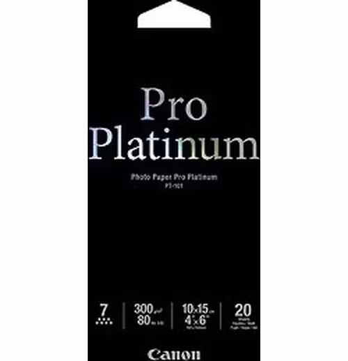 Canon fotopapír PT-101 - 10x15cm (4x6inch) - 300g/m2 - 20 listů - lesklý
