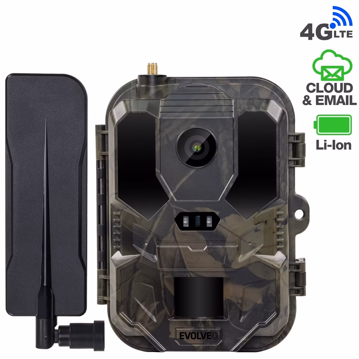 EVOLVEO StrongVision PRO 4G II, fotopast &amp; bezpečnostní kamera, 4G LTE, cloud/e-mail, 10.000mAh