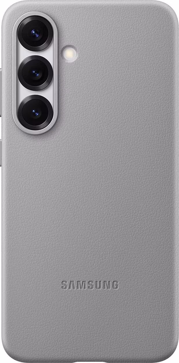 Samsung Ochranný kryt z veganské kůže pro Galaxy S25 Gray