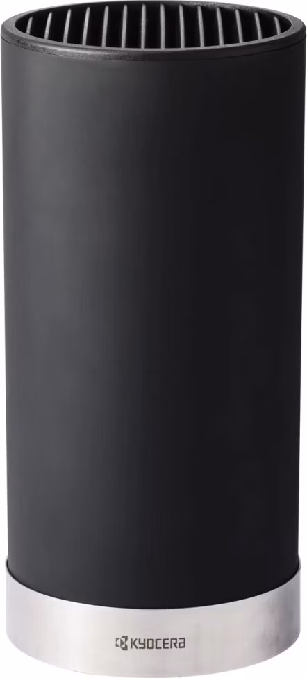 Kyocera Kulatý blok na nože pro 6–8 nožů, Soft Touch, černý