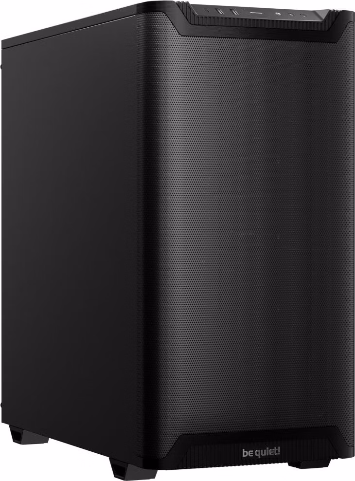 Be quiet! skříň PURE BASE 501 Airflow / ATX / 2x140mm fan / USB-C / perforovaný přední panel / černá