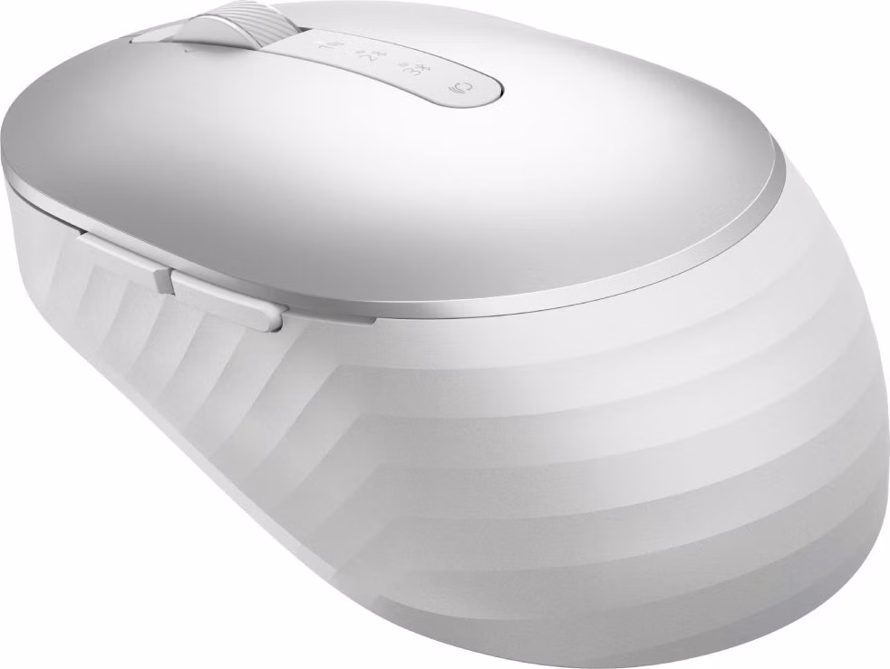 Dell Premier MS7421W/Kancelářská/Optická/Pro praváky/4 000 DPI/Bezdrátová Bluetooth/Stříbrná