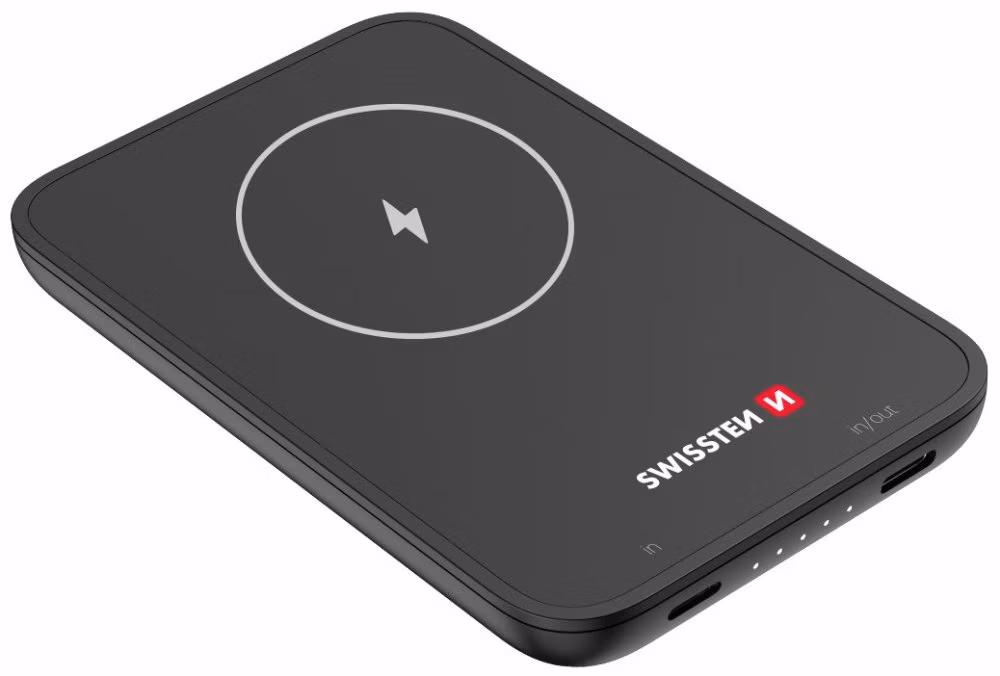 Swissten powerbanka (MagSafe compatible) 5000 mAh