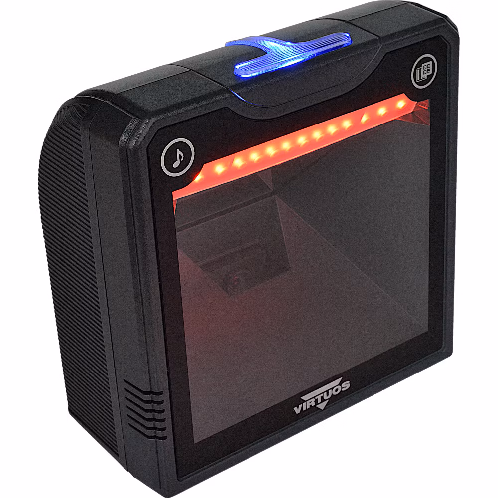 Virtuos 2D čítačka HT-865A, stacionárna, USB, čierna