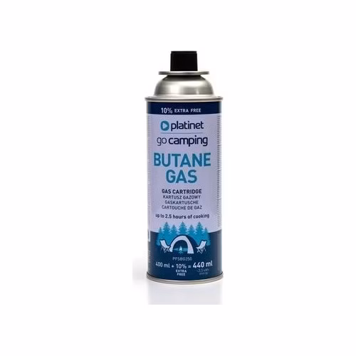 PLATINET BUTANE GAS CARTRIDGE 250g 440 ml 2,5h