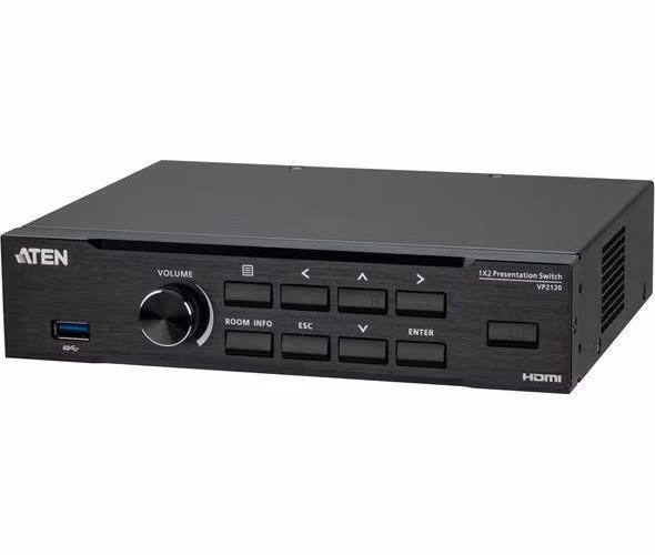 ATEN Seamless Presentation Switch with Quad View Multistreaming