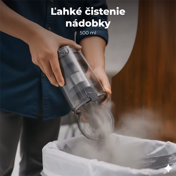 AENO Tyčový vysavač SC7, Turbo kefa s osvetlením, super výkonný 435 W, 2200mAh batéria, 60 min. prevádzky, LED displej