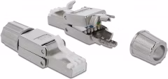 Delock RJ45 samec Cat.6 STP bez použití nástroju