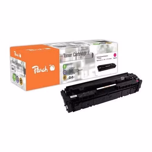 PEACH kompatibilní toner HP CF403A, 201A, purpurová, 1400str