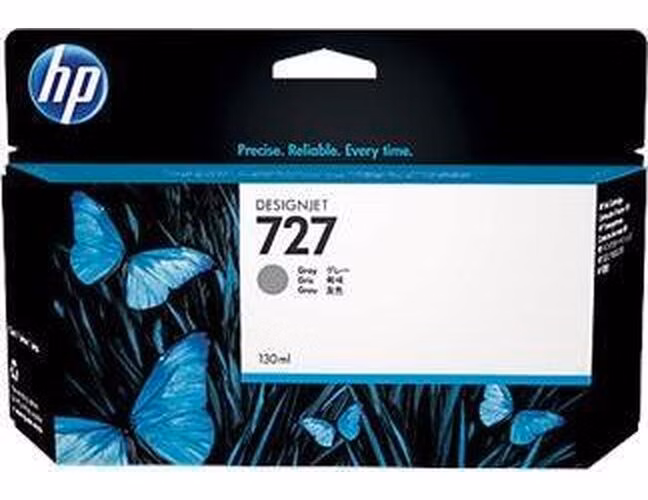 HP cartridge B3P24A (727) šedá pro DesignJet - 130ml