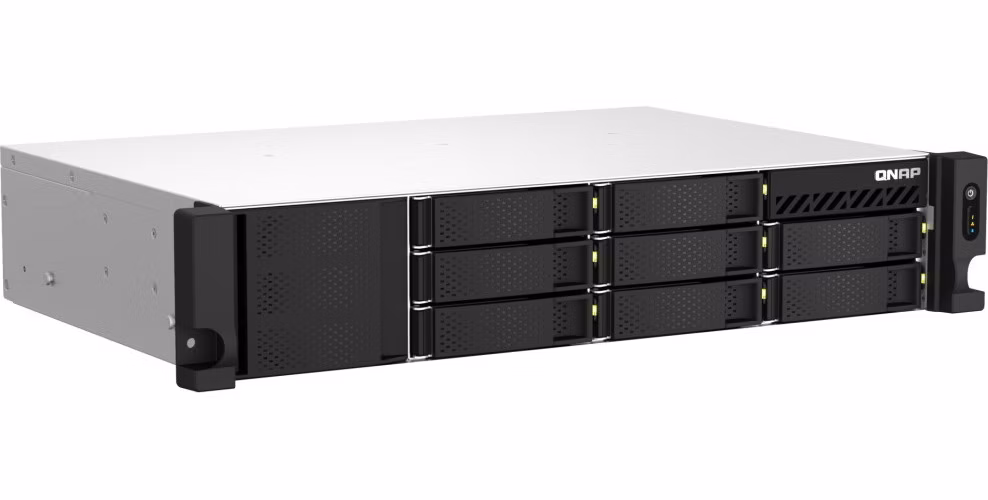 QNAP TS-864eU-8G 8x SATA, 8GB RAM, 2x 2,5GbE, 1x PCIe, 1x HDMI, 4x USB, malá hloubka