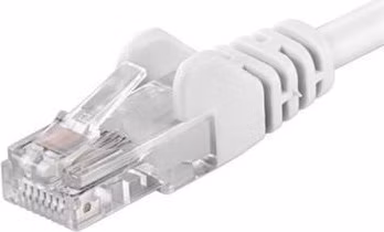 PremiumCord Patch kabel UTP RJ45-RJ45 CAT6 10m bílá