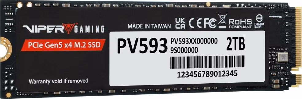 PATRIOT VIPER PV593 2TB SSD / Interní / M.2 NVMe PCIe Gen5 x4 / 2280 /