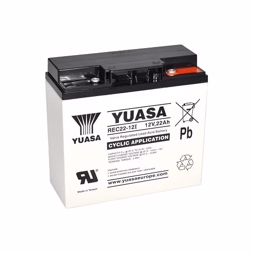 Batéria YUASA REC22-12I (12V; 22Ah; cyklická)
