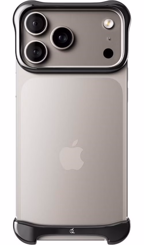 Arc Pulse - hliníkový ochranný rám na iPhone 18 Pro, grafitový