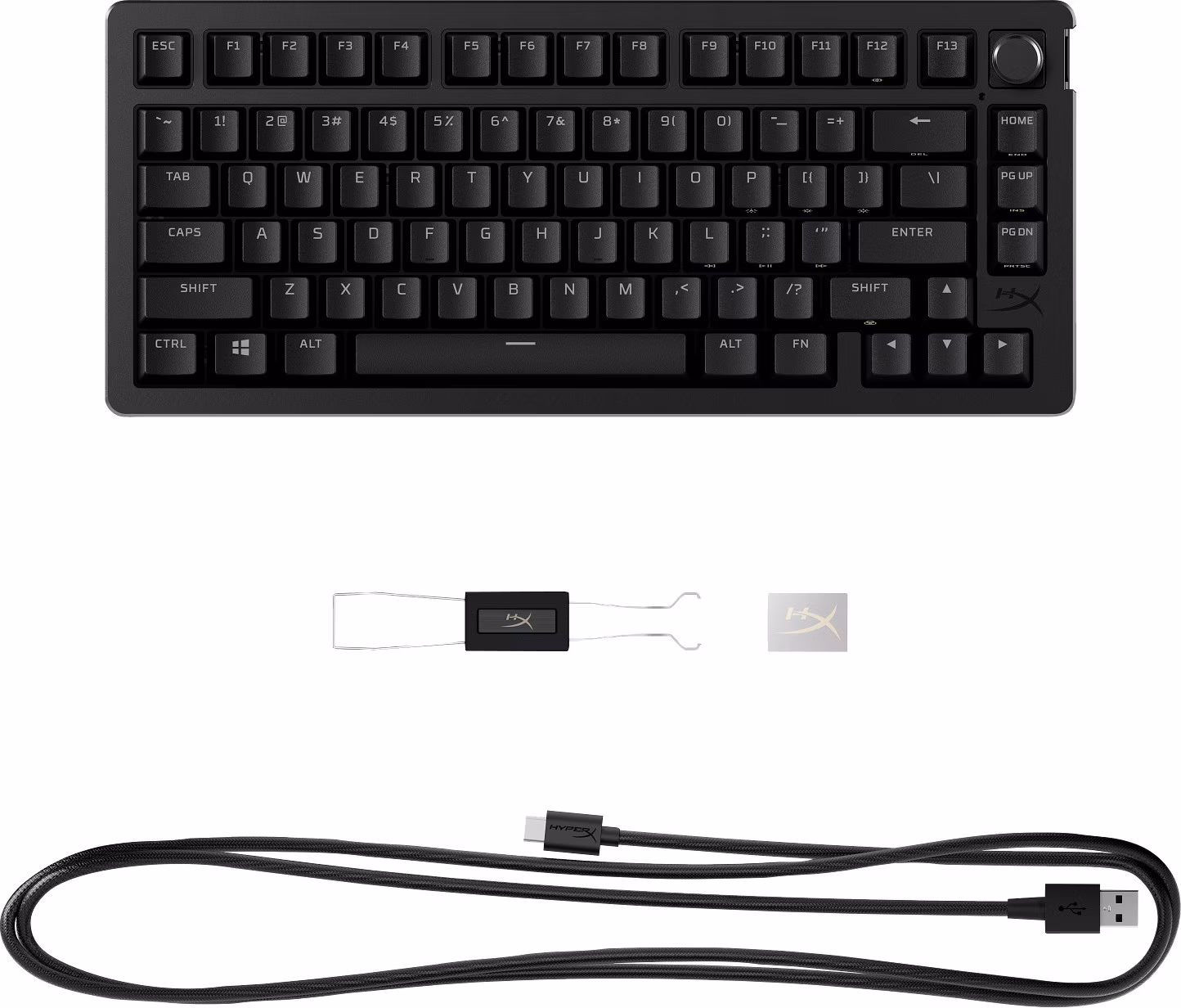 HyperX Alloy Rise Gaming Keyboard 75-US - Klávesnice