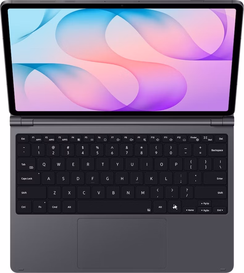Samsung Ochranný kryt + Pre klávesnice Tab S12+ Black