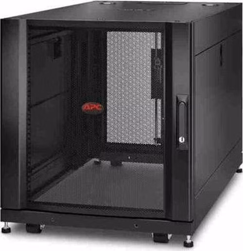 APC NetShelter SX 12U Server Rack Enclosure 600mm x 1070mm w/ Sides Black