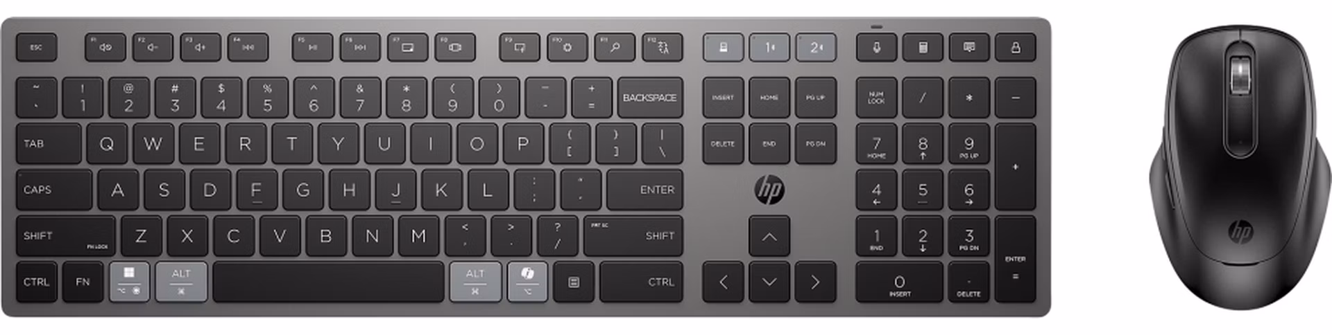 HP 720 Capacitor wireless keyboard &amp; mouse combo