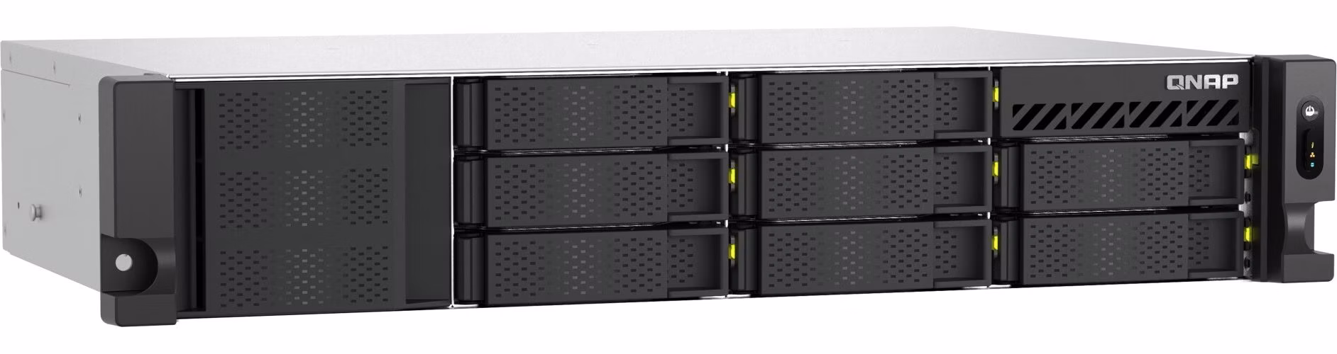QNAP TS-h1073BXeU-RP-8G (Ryzén V1780B, ZFS, 8GB RAM, 8x SATA + 2x E1.S, 2x 2,5GbE, 2x 10GbE)