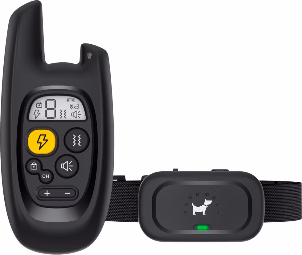 HELMER elektronický výcvikový obojek pro psy TC 400/ dosah 400 m/ IP67/ šířka obojku 2 cm/ délka obojku 70 cm