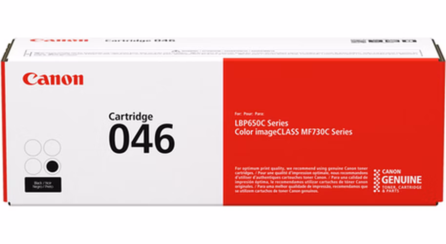 Canon originální toner CRG-046BK, černá, 2200 stran
