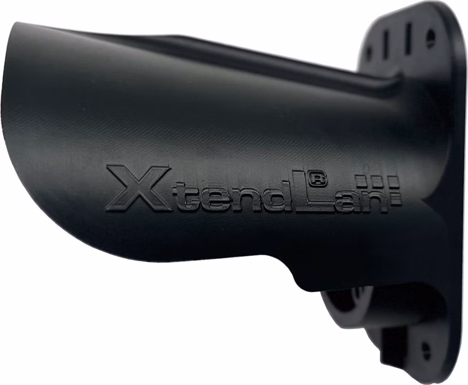 XtendLan Držák s krytem pro kameru UniFi G5 Turret Ultra a UniFi G6 Turret, plast odolný UV záření, venk. použití, černý