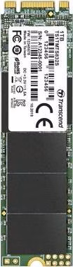 TRANSCEND MTS832S 1TB SSD disk M.2, 2280 SATA III 6Gb/s (3D TLC) single sided, 560MB/s R, 500MB/s W