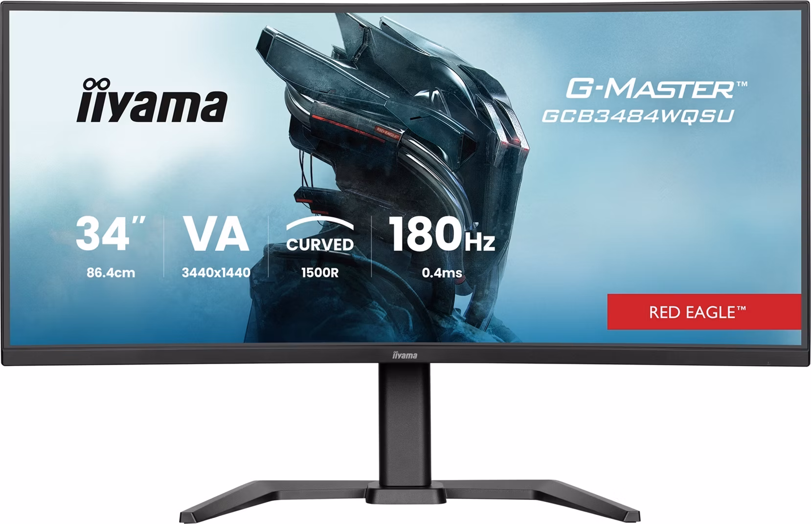 iiyama G-Master/GCB3484WQSU-B1/34"/VA/wQHD/180Hz/0,4ms/Čierna/3R