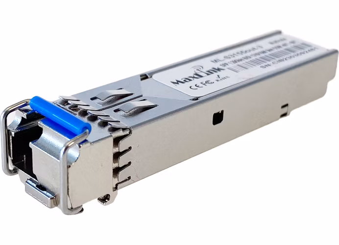 MaxLink 1.25G SFP optický modul, WDM(BiDi), SM, Tx 1310/Rx1550nm, 3km, priemyselný -40C+85C, 1xLC,DDM