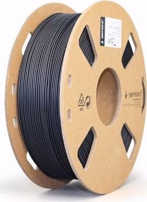 Gembird Tisková struna (filament), PLA MATTE, 1,75mm, 1kg, černá