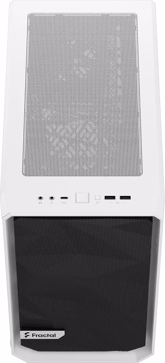 Fractal Design Meshify 2 Nano White TG Clear Tint/Mini ITX/Transpar./Biela
