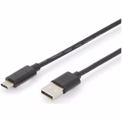 Ednet Připojovací kabel USB typu C, typ C na A M/M, 3,0 m, 3A, 480 MB, verze 2.0, bl
