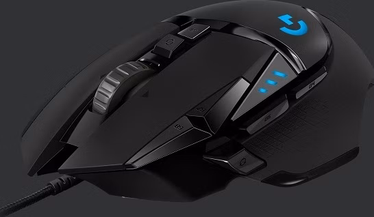 Logitech myš Gaming G502 High Performance /optická / 11 tlačítek/100 - 16000dpi - černá