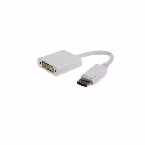 GEMBIRD DisplayPort na DVI (M/F) biely