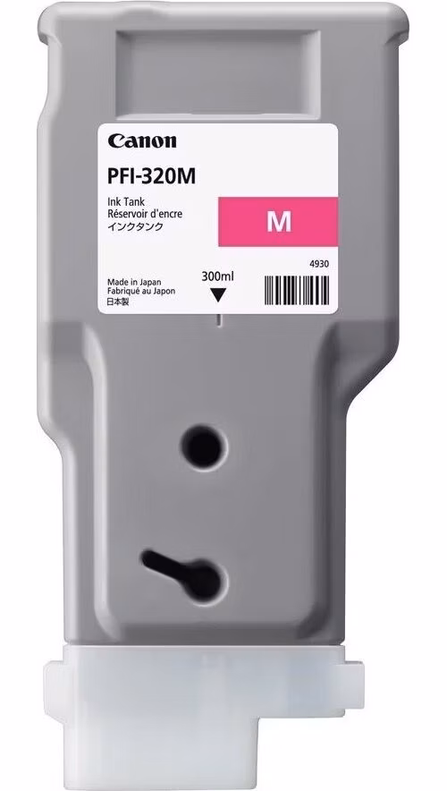 POŠKOZENÝ OBAL - Canon inkoustová náplň PFI-320 purpurová