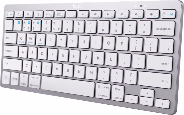 TRUST bezdrátová klávesnice BASICS Wireless Bluetooth keyboard ES - Španělská