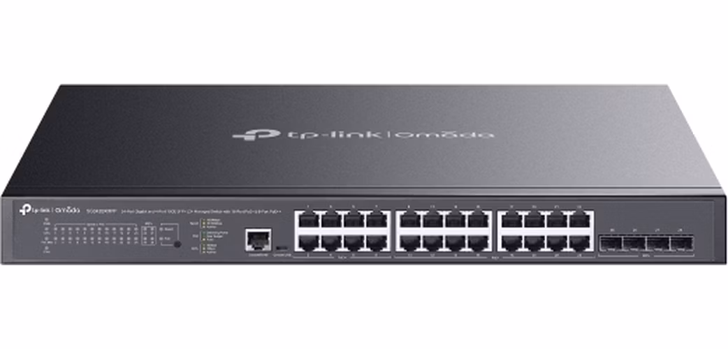 Omada 24-Port Gigabit and 4-Port 10GE SFP+ L2+ Managed Switch with 16-Port PoE+ &amp; 8-Port PoE++ PORT: 16× Gigabit PoE+ Po