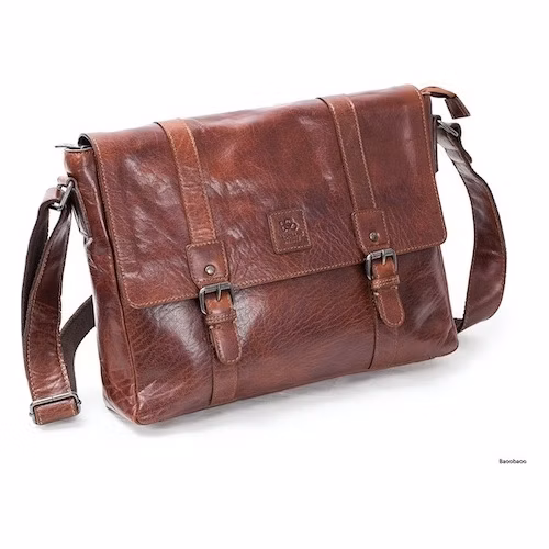 Baoobaoo Brašňa Messengerbag pre MacBook 13" Brandy