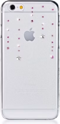 Swarovski kryt Star pre iPhone 6/6s - Wish Pink Mix Design