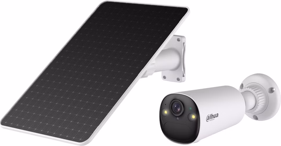 DAHUA IP kamera KIT/BF4CP-4G/ Bullet/ 4G/ 4Mpix/ objektiv 2,1mm/ H.265/ krytí IP66/ IR až 20m + 8W solární panel