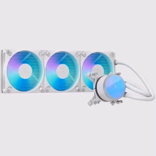 Fractal Design Radius 360 RGB, White