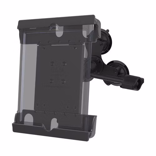 RAM zostava - držiak pre 9"-10,5" so stred.ramenom základňou s tromi prísavkami 3,3"