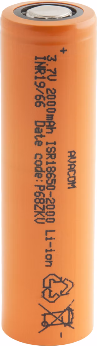 AVACOM nabíjecí průmyslová baterie 18650 2000mAh 3,7V Li-Ion