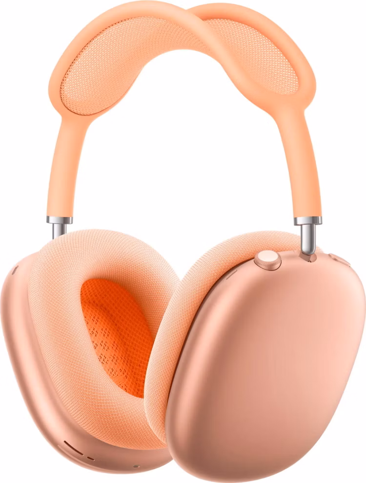 Apple AirPods Max (2024) / bezdrátová sluchátka / oranžová