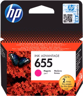 HP inkoustová kazeta 655 purpurová CZ111AE originál
