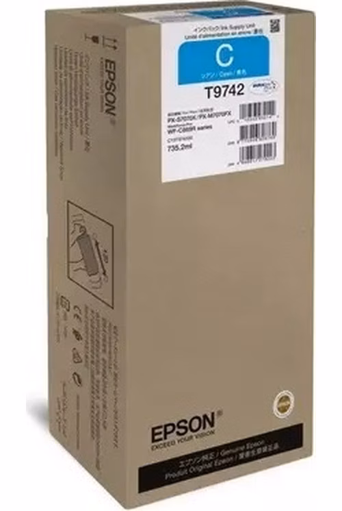 Epson atrament WF-C869R series cyan XXL - 84k str.