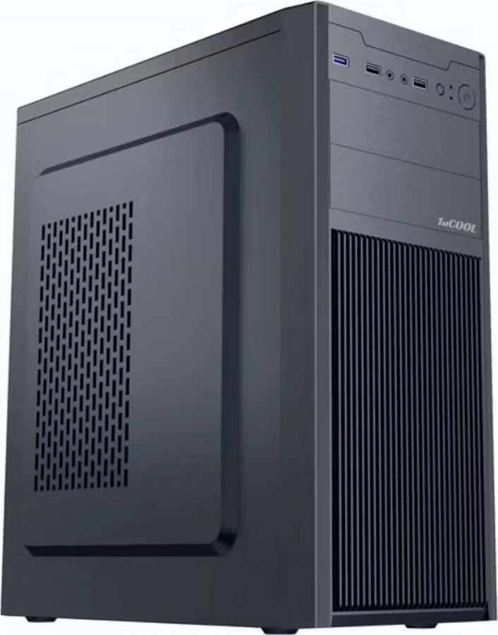 1stCOOL skříň JAZZ 6, micro tower, AU, USB 3.0, bez zdroje, černá