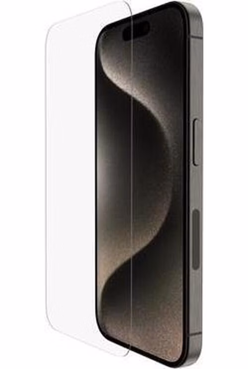 Belkin SCREENFORCE TemperedGlass Anti-Microbial ochranné sklo pro iPhone iPhone 15 Pro