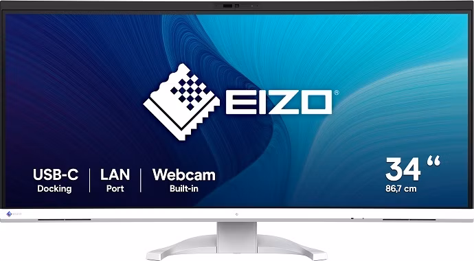 34" LED EIZO EV3450XC - UWQHD +, IPS, cam, curved